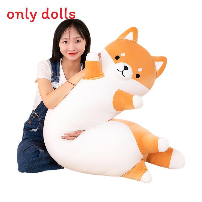 

Husky Plush Pillow With Leg Clamp For Cozy Sleep Teen Kids Room Decor 90cm