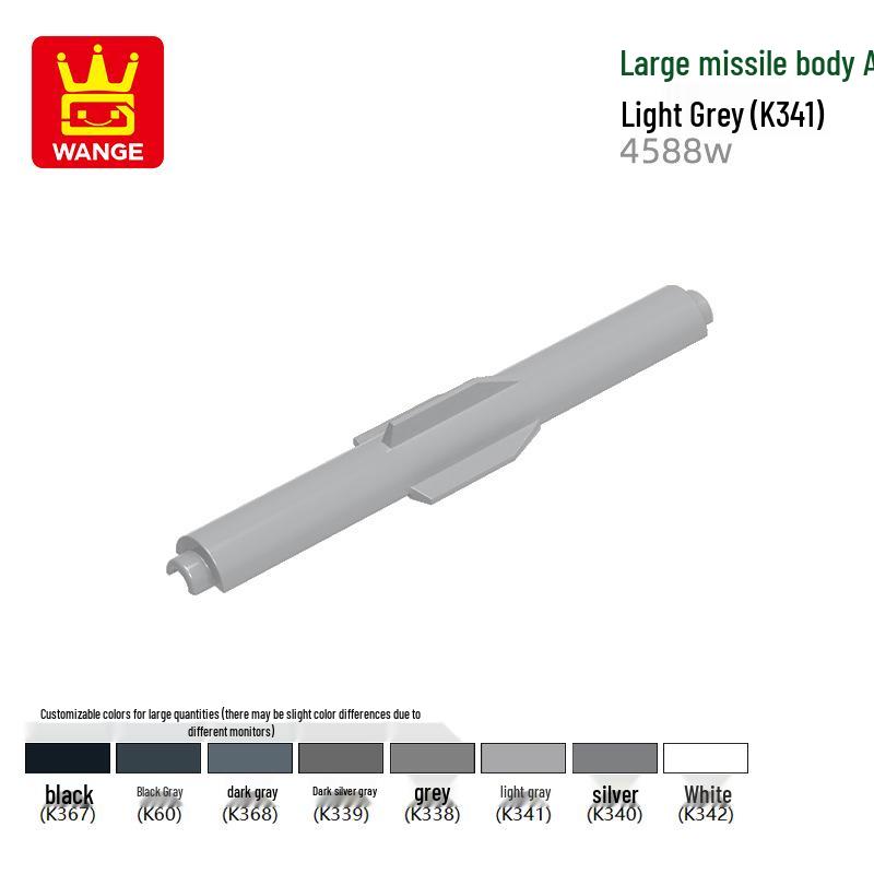Wange Building Blocks: Small Particle Assembly Parts Compatible with 4588W & 4591W Sets 100g