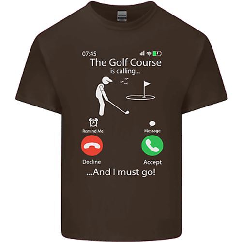 Golf Is Calling Golfer Golfing Funny Unisexs Cotton TShirt Tee Top