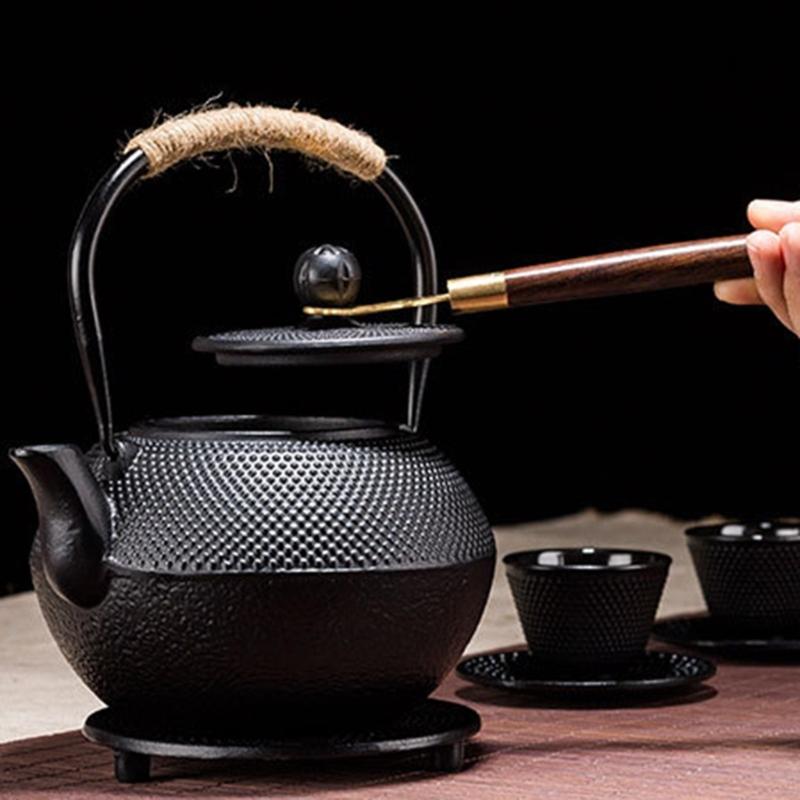 Q1QC Hot Water Kettle Durable Teapot Boiling Kettle Cast Iron Tea Pots Cast Iron Pots