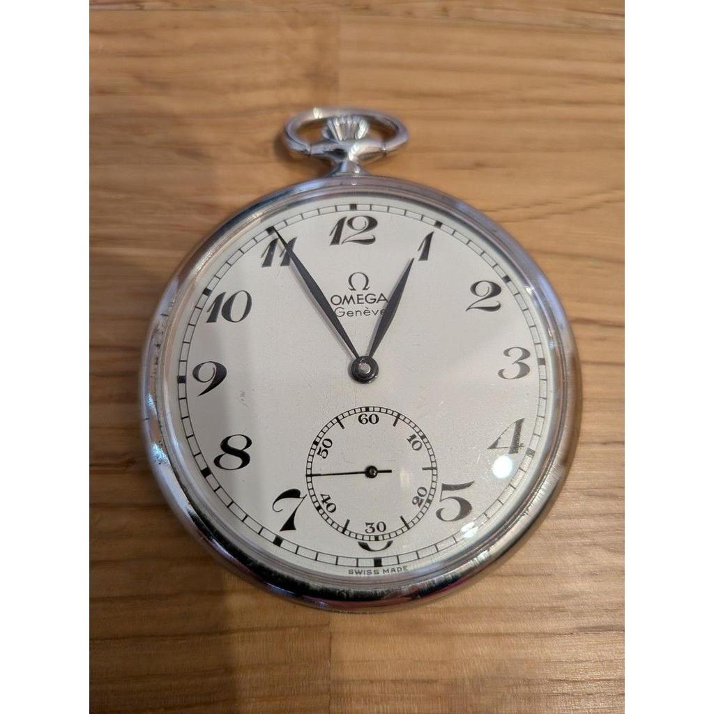Used OMEGA Omega pocket watch manual winding 121.1726 Cal.960 Geneve 48mm pocket watch vintage