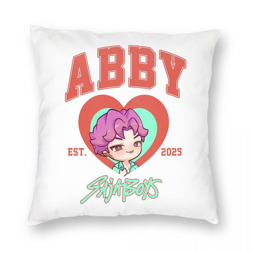 Kpop Demon Hunters Saja Boys Pillowcase Printed Polyester Cushion Cover Gift Pillow Case Cover Home Square 40X40Cm