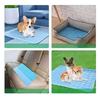 Cooling Cat Mat Summer Pad Mat For Dogs Cat Ice Silk Blanket Sofa Breathable Pet Dog Bed Summer Washable For Small Large Dog Cat