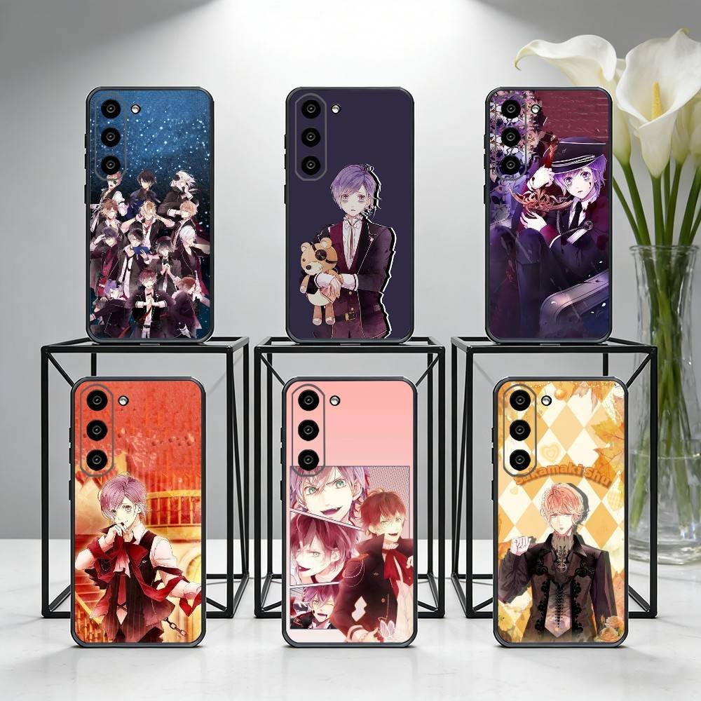 Diabolik Lovers Phone Case For Samsung Galaxy A73,A72,A71,A70,A53,A52,A51,Others Soft Black Cover