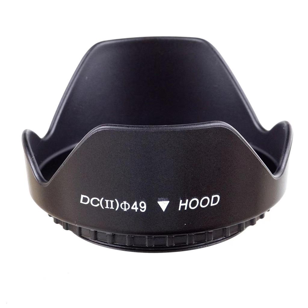 Petal-Shaped Lotus Lens Hood for SLR Cameras (49/52/55/58/72mm Screw-Mount)