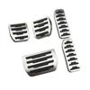 My Good Car Car Pedals for Range Rover Evoque Land Rover Discovery Sport for Jaguar E-Pace Footrest Gas Brake Pedal Cover