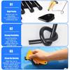 Hot Melt Glues Sticks 10.6'' Long 0.43" Diameter High Viscosity, for Home Repairs & Strong Bond