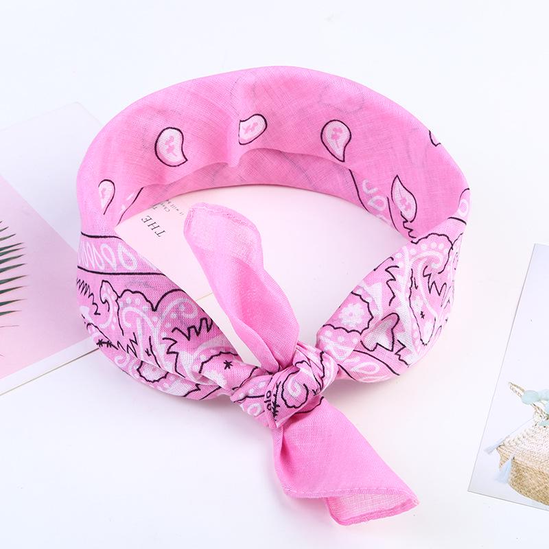 Paisley Cycling Bandana & Hip Hop Headband for Outdoor Sports & Street Dance