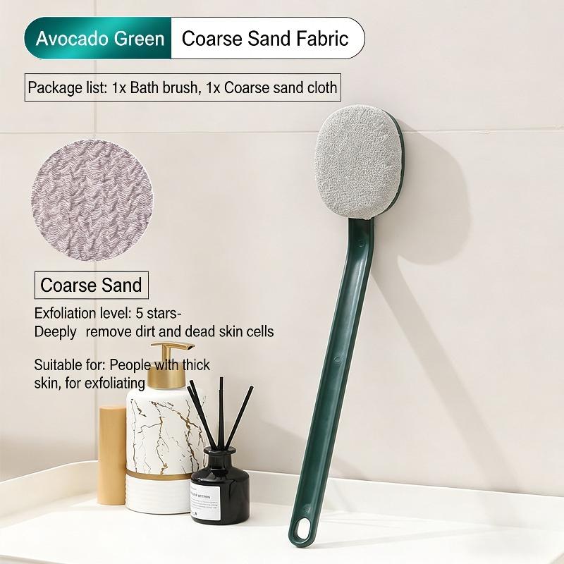 

Long Handle Back Scrubber Brush with Soft Bristles for Exfoliating and Massaging Shower Bath Brush for Men and Women