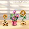 3D Puzzle DIY Wooden Flower 3D DIY Wood Crafts Flower Flower Wooden Ornaments for Adults & Youngster