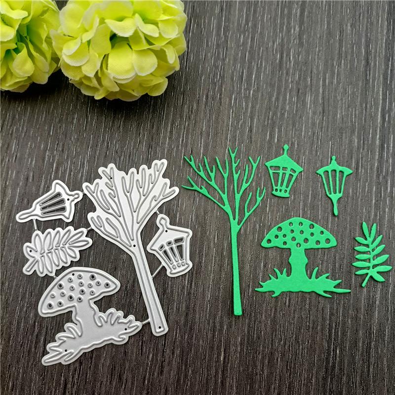 2pc Miexd  Little Bird and Bird Cage On The Tree Scrapbook