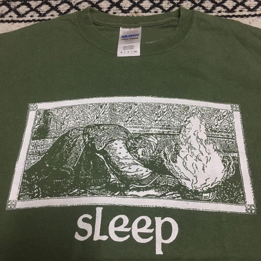 Reprinted Sleep band t-shirt doom mental band t-shirt gift for fan Unisex T-Shirt XL