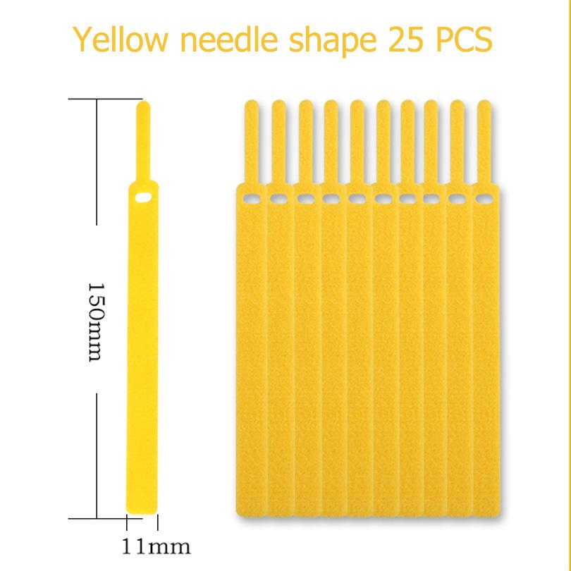 25PCS Reusable Cord Organizer Keeper Holder, Fastening Cable Ties Straps for Earbud Headphones Phones Wire Wrap Managemen