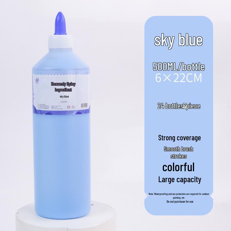 500ml Acrylic Graffiti Paint – DIY Color for Night Markets & Street Stalls