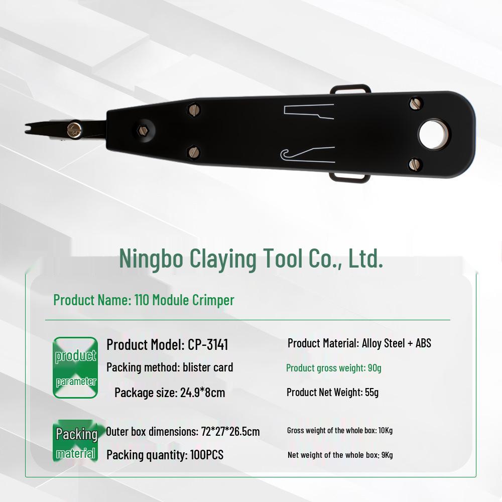 Krohn 110 Module Network Punch Down Tool & Crimping Pliers