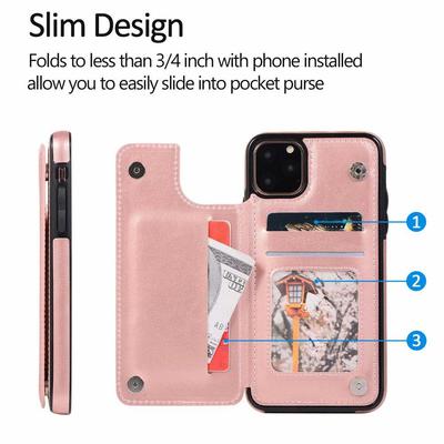 Magnetic Leather Wallet Case Flip Cover for iPhone 16 15 14 13 12 11 Pro Max 8 7+ XR XSMAX Samsung S25 S24 S23 S22 S21 S20 Plus S23FE A55 A14 A54 A53