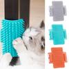 Rubber Cat Wall Comb Easy To Install Cat Hair Remover New Self Grooming Tool  Home Use