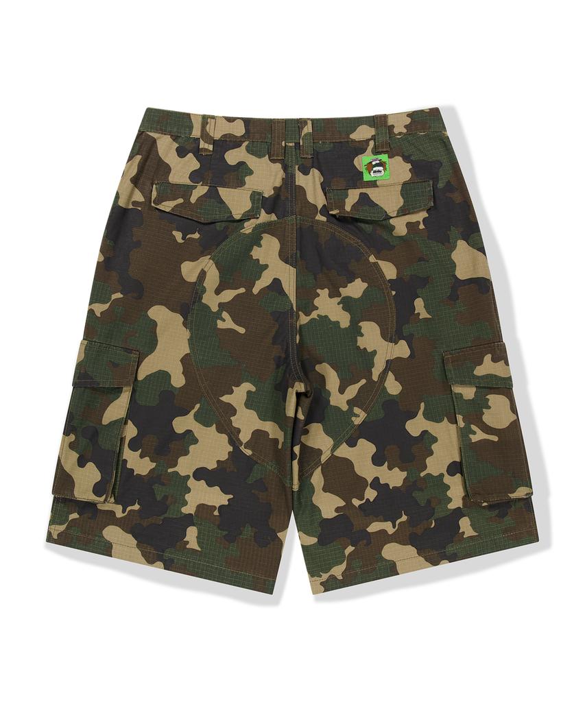 WKNDRS [Wkndrs X Gwaxng] Dully Ripstop Cargo Shorts (Camo)