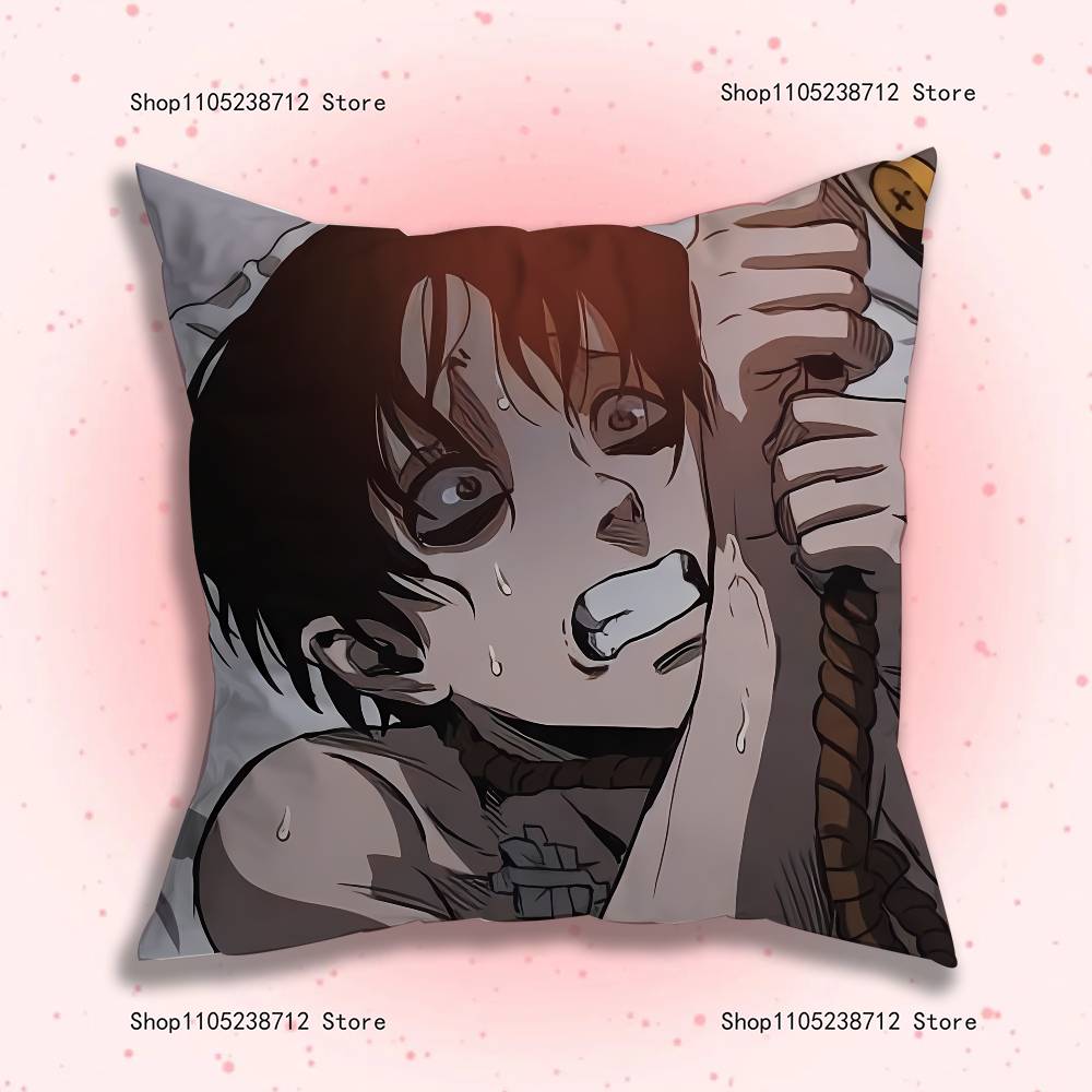 K-Killing S-Stalking Korean Manga Pillow Case Plush Fabric Soft Pillowcase Double Sided Print Sofa Cushion Cover Throw