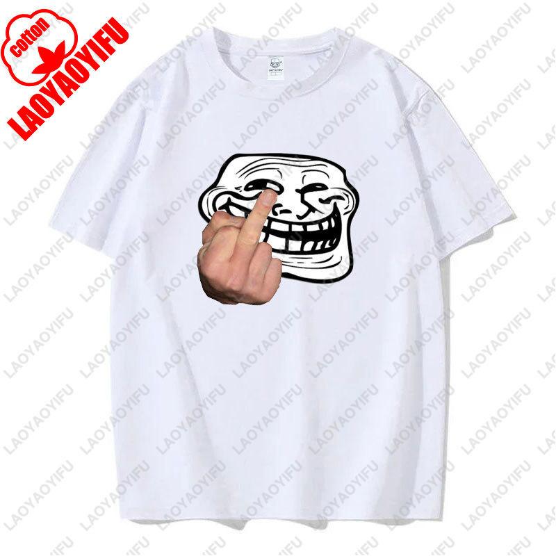 Internet Emoticons in The 90s Rage Comic Tshirt Funny Clothing Offensive Unique Fashion Summer Short Sleev Hipster Tops Gift