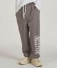 ASTRAL PROJECTION Lettering Logo Comfortable Training Sweat Jogger Pants_Gray