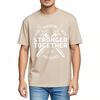 Summer top Printed Boys Oneck tshirt Streetwear Iron Sharpens Iron Stronger Together Proverbs 27 17 Retro Teenagers Tee shirt