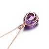 BELLA BOX Luxury Drop Shaped Large Pendant Women's Fashion Clavicle Chain Fine Jewelry New Trendy