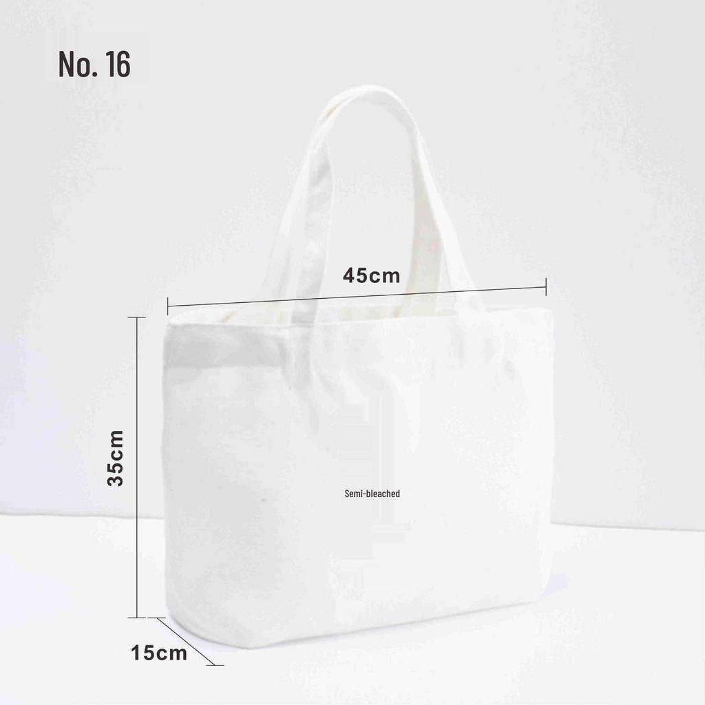 Custom Logo Handheld Gift Bag - Digital Print Polyester Cotton Canvas Bag