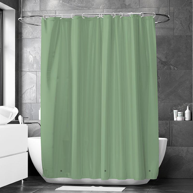 Blue Water Cube 3D PEVA Waterproof Shower Curtain