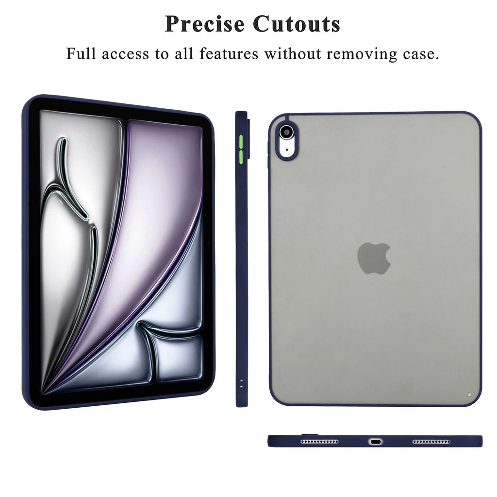 For Xiaomi Pad 7S Pro 12.5/6S Pro 12.4 Case TPU + Acrylic Clear Tablet Back Cover with Lens Frames