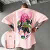 Demon Slayer Graphic T Shirt Men Women Oversized Streetwear Tee 2026 Summer Casual Cotton Short Sleeve Tops Vintage Fashion Y2k