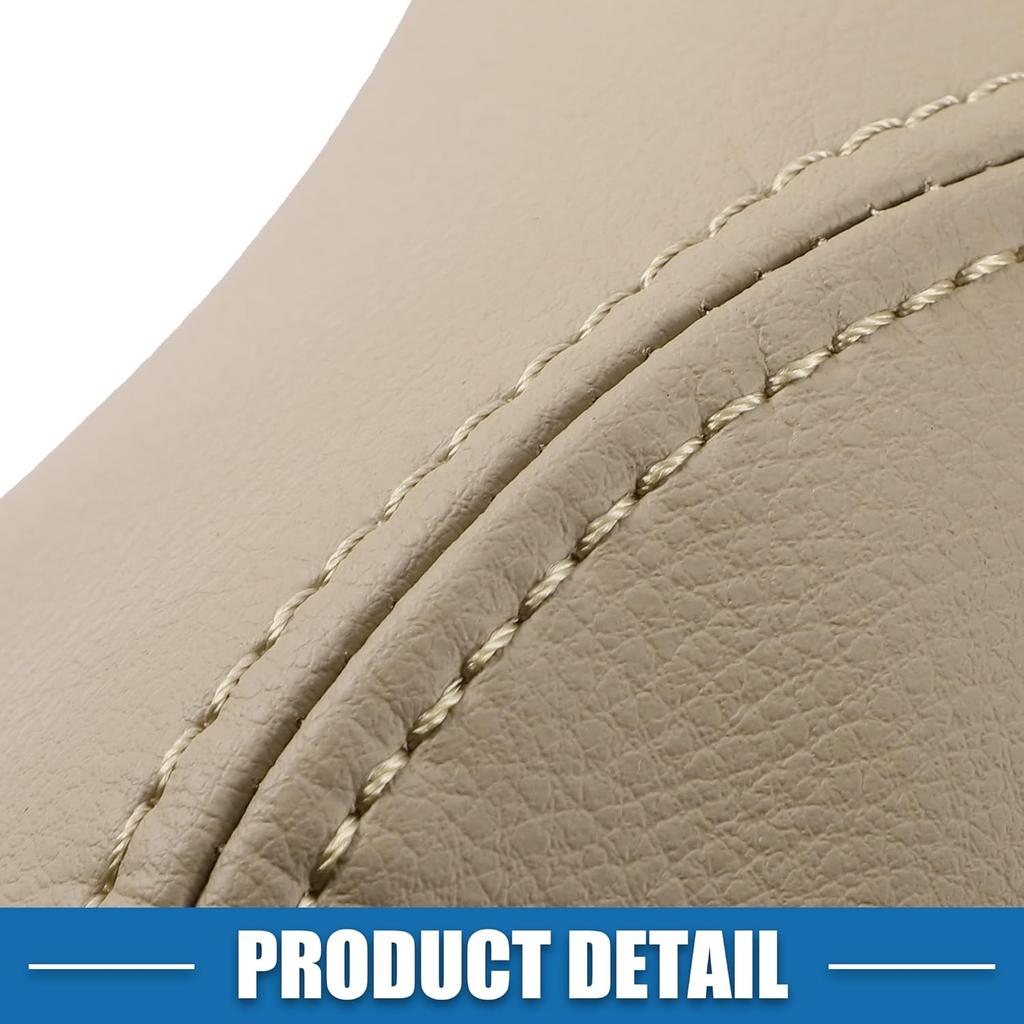 Car Rear Door Panel Armrest Cover Interior Door Trims for Honda Pilot 2009-2015 Beige 1 Pair