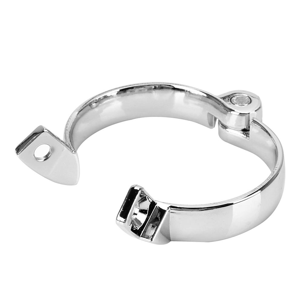 New Lockable Chastity Belt Penis Bondage Cock Ring Sleeve Lock Metal Cock Cage Male Chastity Device Sex Toys for Men 40/45/50mm