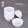 Durable White Ceramic Restaurant Rice Bowl