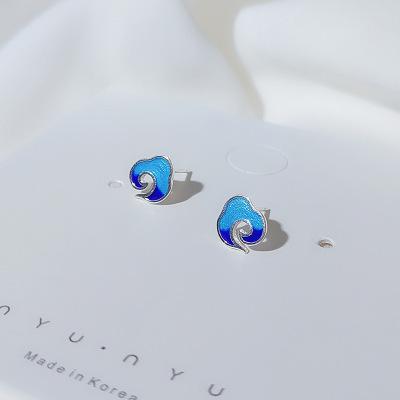 

925 Sterling Silver Heart Star Dog Stud Earrings For Women Wedding Brincos pendientes mujer moda 2023