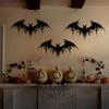 Halloween Wanddekoration mit Aufklebern, Metall Wandkunst Dekoration
