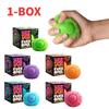 Schylling Fuzz Ball Flower Power Jucărie Squishy Senzorială pentru Ameliorarea Stresului Mingiuță de Strâns pentru Concentrare ADHD