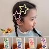 3Pcs Children'S Pentagram Broken Hair Clip, Girls' Hair Without Injury Side Bangs Clip, Versatile Headpiece Hair Clip On The Back Of The Head