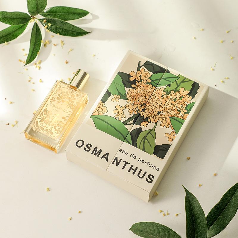 Manlong Guiyu perfume gift box, fresh niche light fragrance, long-lasting fragrance, natural floral fragrance, women's souvenir gift