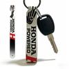 FOR HONDA RACING RIDE PU Leather Keychain Minimalist Key Holder Durable Key Organizer Car Keys Bag Accessories Gift LK6 