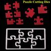Puzzle Metal Cutting Die for Scrapbooking Paper Craft Embossing DIY Accessory