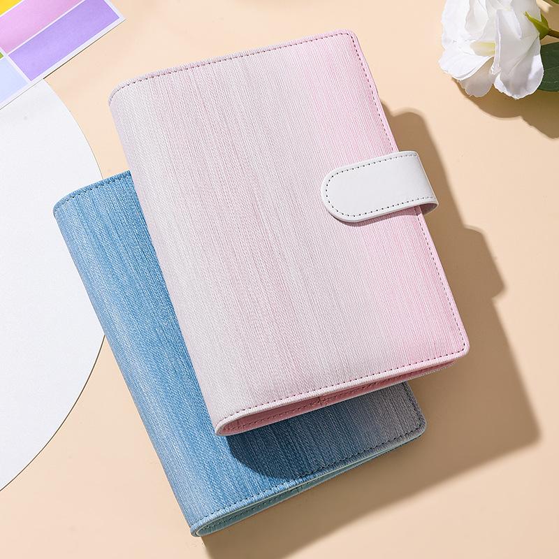 Custom PU Leather A5 Notebook Magnetic Buckle Pen Holder Sewing Binding A3 for Business Office School Use Also Available A4 A6