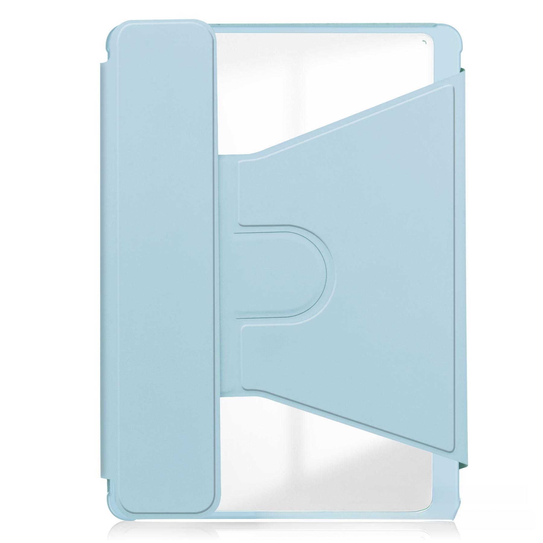 

For Galaxy Tab S10 Lite /S10FE/S9FE/S9 Tablet Case X400 Acrylic Rotating Shell Tab S10FE SM-X520-52 небо синє кольору