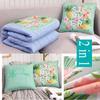 2 In 1 Air Conditioner Quilt Plush Pillow Cushion Office Lunch Blanket Warm Flannel Animal Pillow Car Blanket Lumbar Pillow Bedding