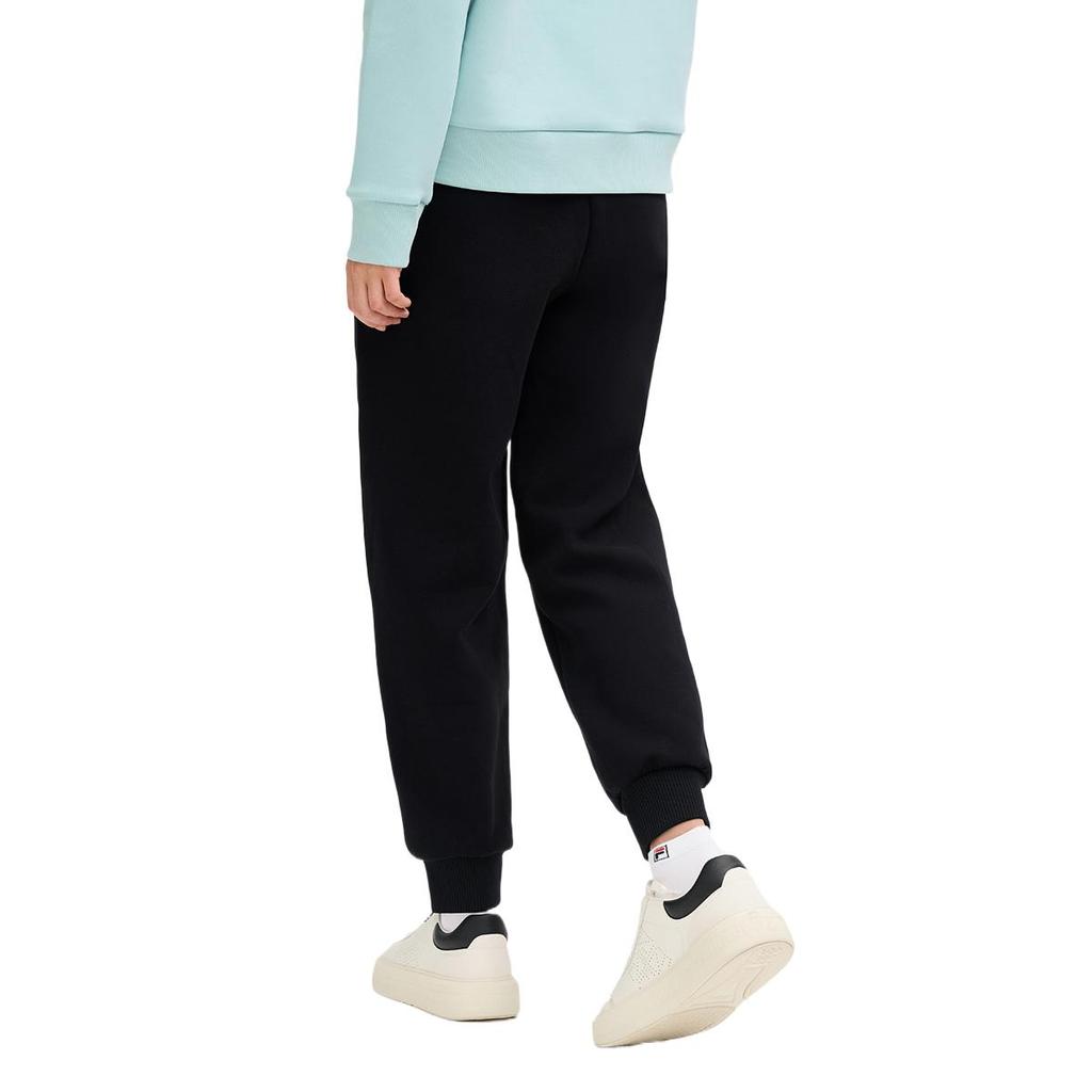 FILA Fashion Versatile Skin-Friendly Soft Knit Sports Pants Women bottoms Black F11W518601A-BK