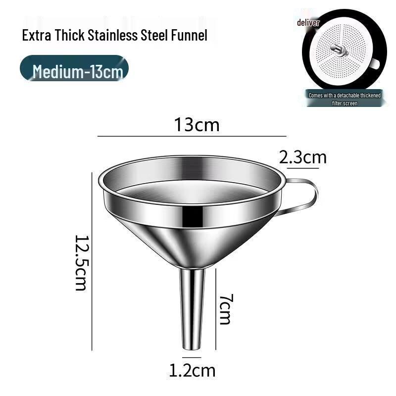 Qiwei Stainless Steel Kitchen Funnel