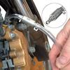 Sistema de freio universal, alumínio, borracha, embreagem, sangrador de freio, mangueira, ferramenta de sangramento, motocicleta, peças automotivas, acessórios