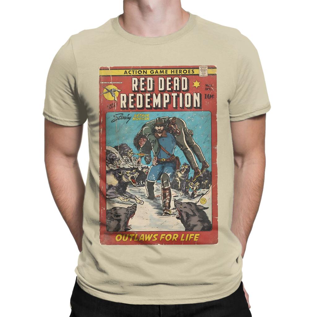 Red Dead Redemption Novelty 100 Cotton TShirt Red Dead Redemption Tees Tops For Unisex
