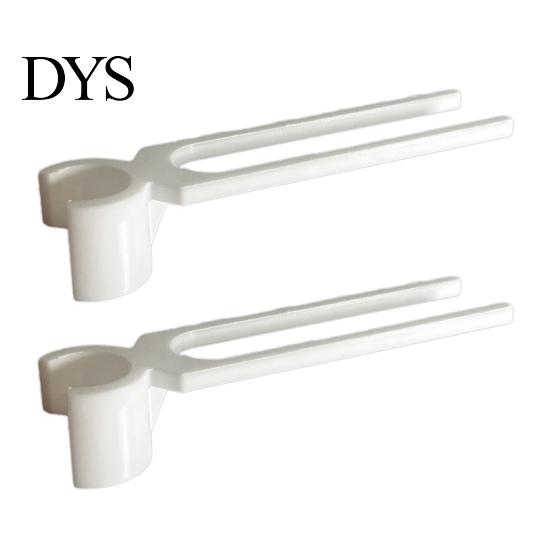 Kitchen Sink Organizer Faucet Rag Holder, Space Saving Double Rod Hanger, Durable PLA Sponge Holder Adjustable Snap on Drying Rack for Towels