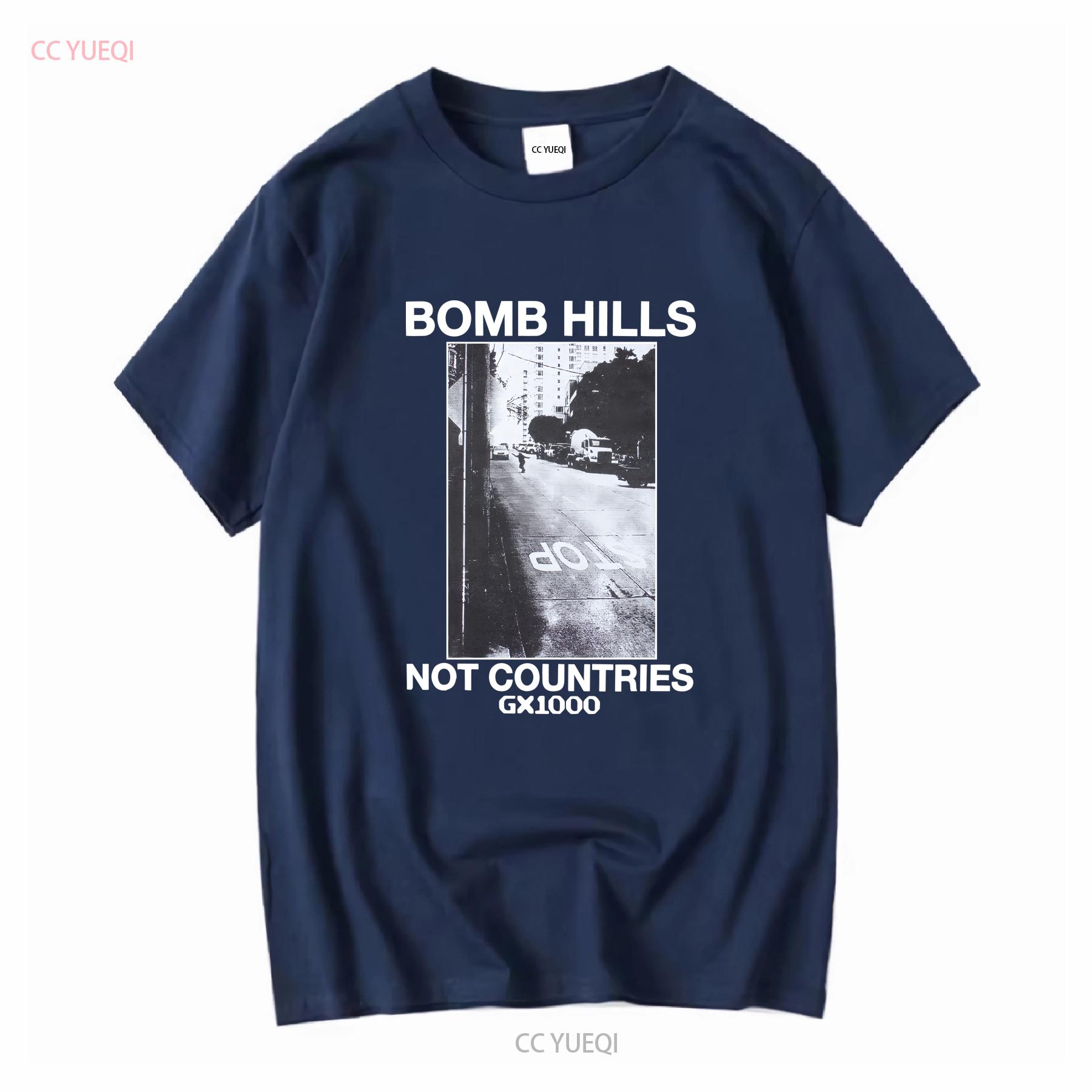 

Рідкісна футболка Skate Gx1000 Pablo Bombhills Не Країни вінтажна випрана вуличний одяг дизайнерський одяг Трохи мода homme 2XL